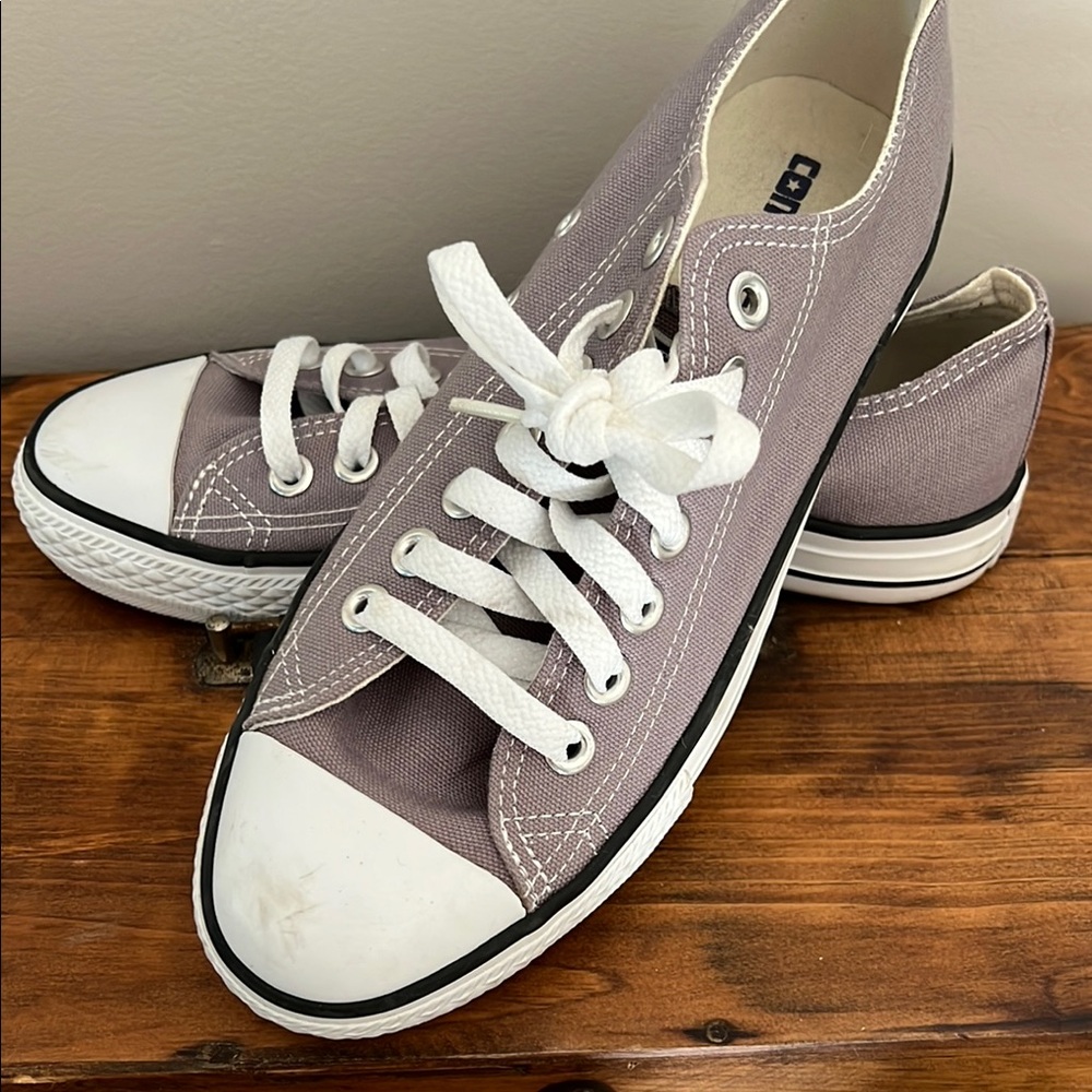 Converse All Star Gray Canvas Sneakers